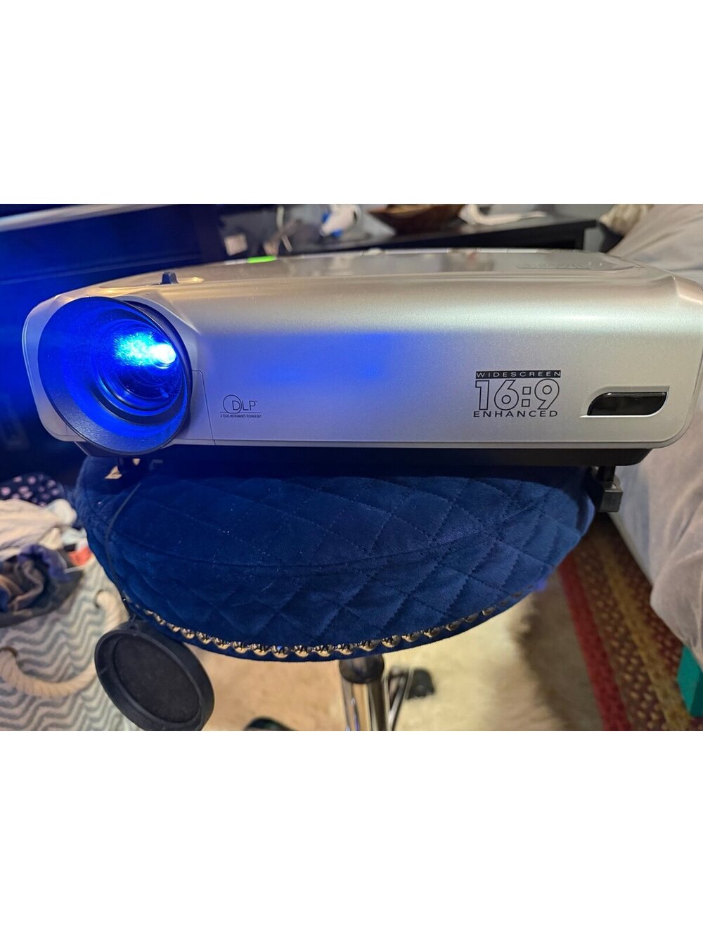 Optoma EP1690 DLP Projector (720p Widescreen) – Tested & Working (Includes Power